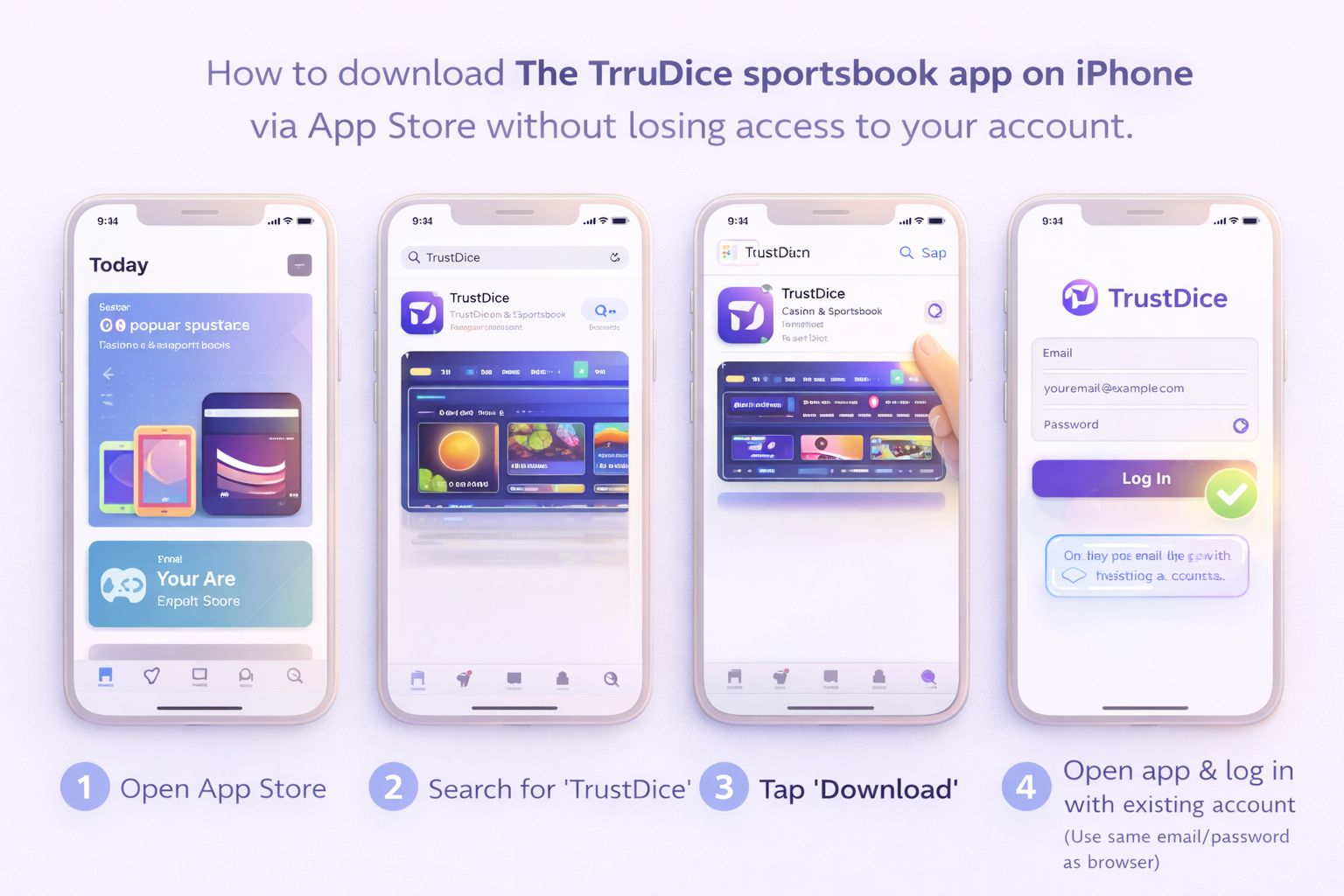 Скачать БК Трастдайс на iPhone — установка приложения Trustdice через App Store